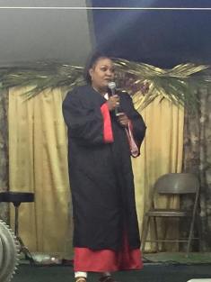 Sis. Susan ministering through the arts.